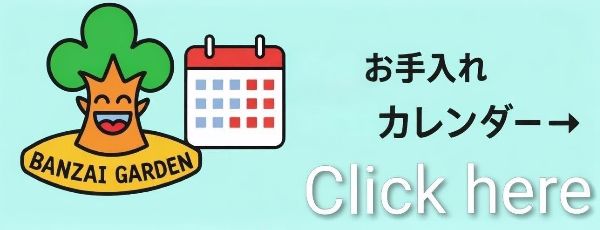 藤沢市・鎌倉市・湘南エリアの庭木お手入れ年間カレンダー。剪定や庭の手入れ時期を紹介するバンザイガーデンのガイドバナー