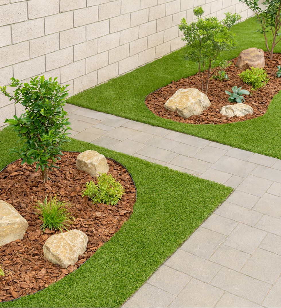 鎌倉市七里ガ浜で提案した植栽イメージ画